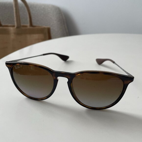 Ray-Ban Polarized Sunglasses - Tortoiseshell - Picture 1 of 5